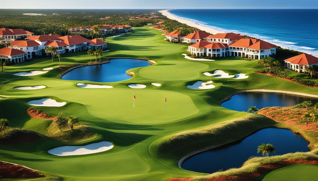 golf course homes punta cana