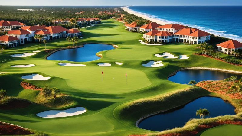 golf course homes punta cana